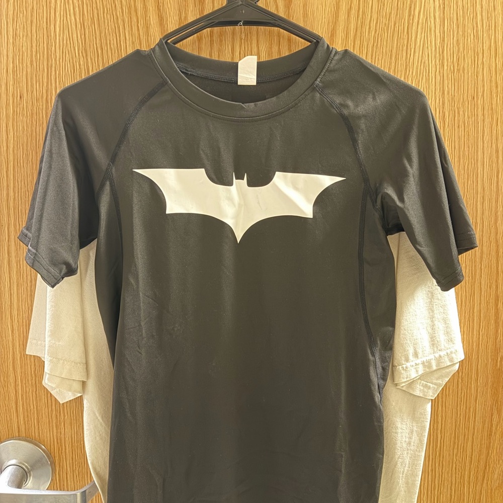 Men’s Compression Batman Shirt, Size Small